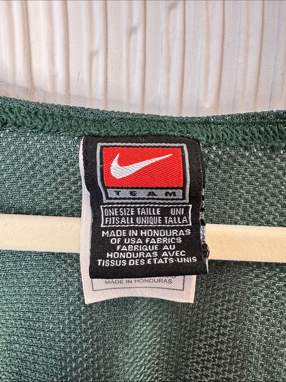 Nike Dark Green Soccer Mesh Crop Tank N0702 - Picture 2 of 7